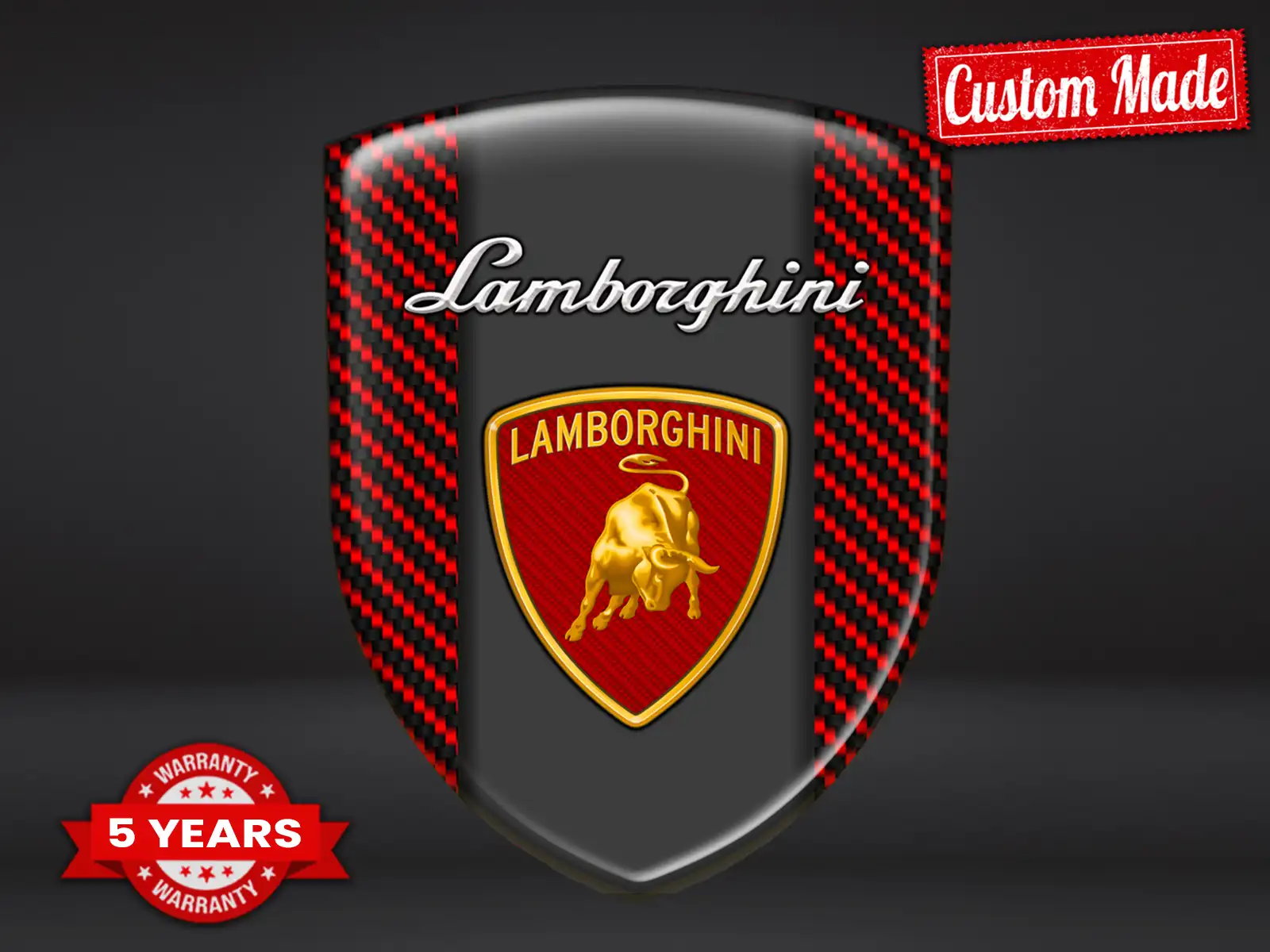 Lamborghini Windschutzsticker Premium Hochwertig Drift